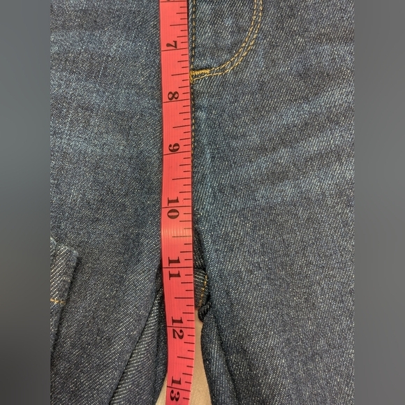 NWT!! Karl Lagerfeld Paris Women's Indigo Dark Wash Straight Leg Jeans Size 6 - Picture 9 of 11